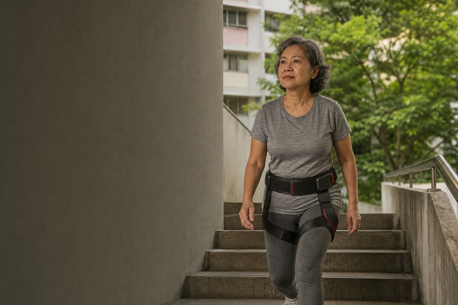 Exoskeleton vs cane, walking frame and wheelchair: what each restores